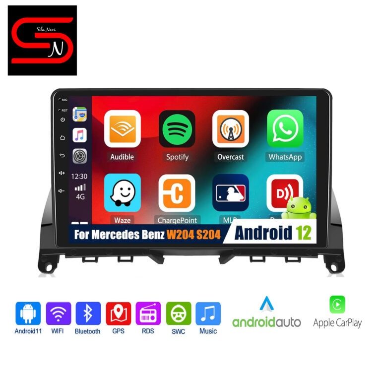 Mercedes Benz C Class W204 S204 2006-2011 Android Autoradio GPS WiFi