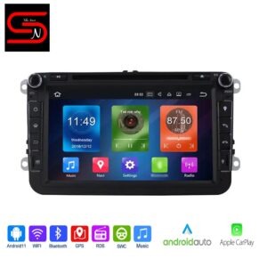 VW Golf 5/6 T5 Touran Polo Sharan Passat Tiguan Seat DVD Player Android Auto Radio GPS WiFi Bluetooth Carplay Android Auto