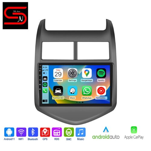 Chevrolet Aveo Chevy Sonic 2 2012-2016 Android Auto Radio GPS WiFi Bluetooth Carplay Android Auto