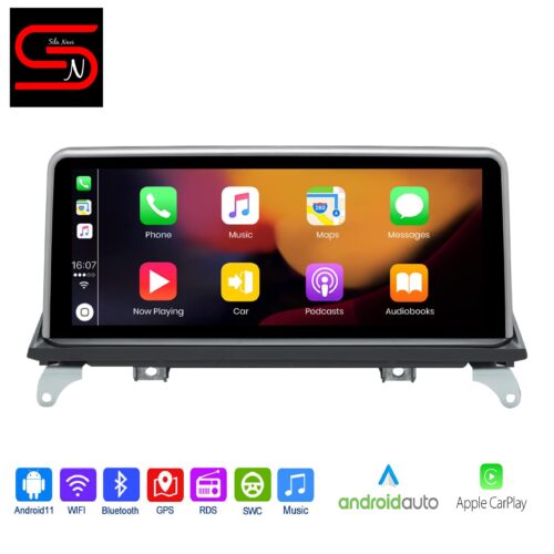 BMW X5 X6 E70 E71 2007-2013 CCC CIC 10.25 Zoll Android System GPS WiFi Bluetooth Carplay Android Auto