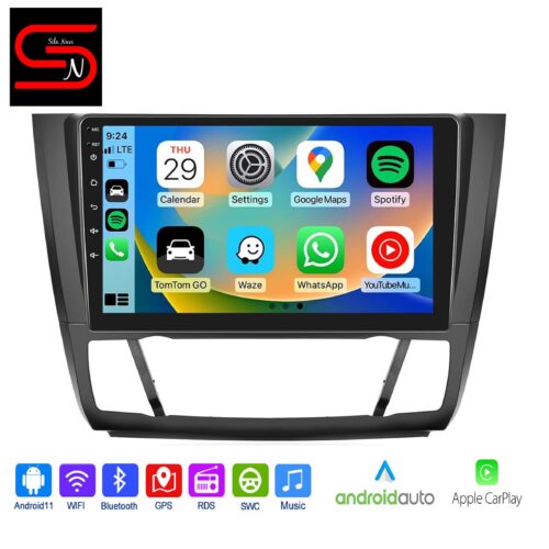 BMW 1 Serie E81 E82 E87 E88 Android Auto Radio GPS WiFi Bluetooth Carplay Android Auto
