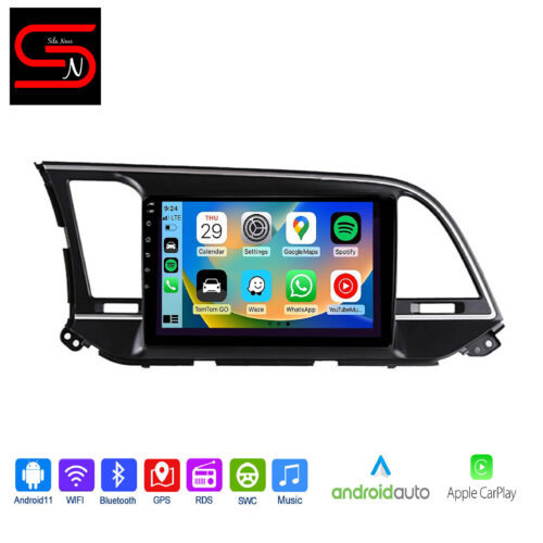 Hyundai Elantra 2015-2018  Android Auto Radio GPS WiFi Bluetooth Carplay Android Auto