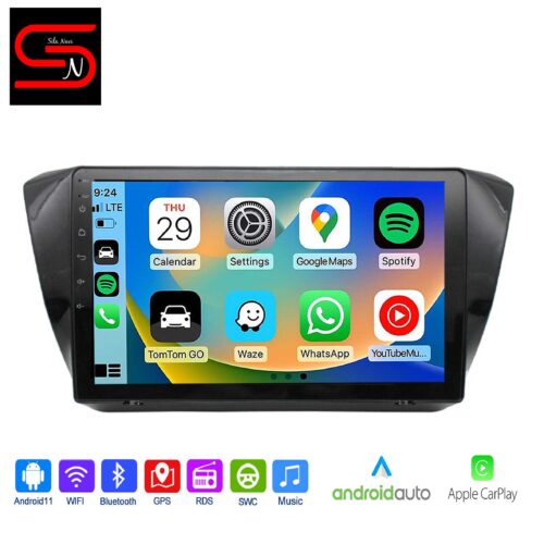 Skoda Superb 2015-2020 Android Auto Radio GPS WiFi Bluetooth Carplay Android Auto