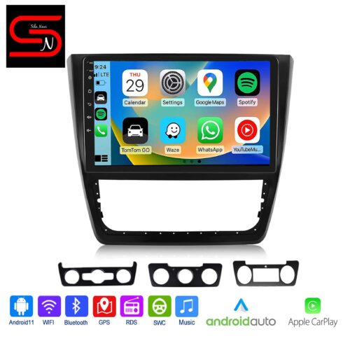 Skoda Yeti 5L 2009-2015 Android Auto Radio GPS WiFi Bluetooth Carplay Android Auto