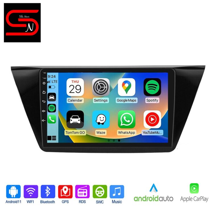 VW Touran 2016-2018 Android Auto Radio GPS WiFi Bluetooth Carplay Android Auto