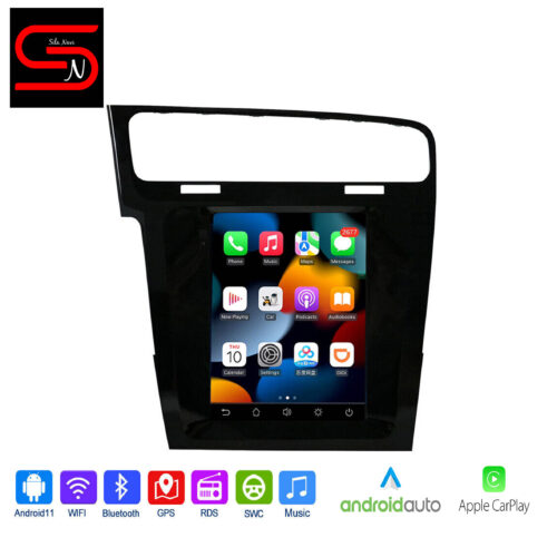 VW GOLF 7 2013-2016 9.7 Zoll Android Auto Radio GPS WiFi Bluetooth Carplay Android Auto