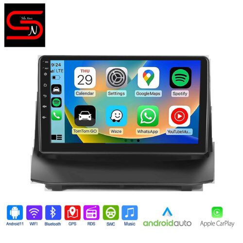 Ford Fiesta 2009-2017  Android Auto Radio GPS WiFi Bluetooth Carplay Android Auto
