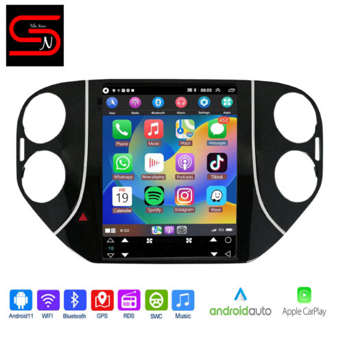 VW Tiguan 2010-2012 9.7 Zoll Android Auto Radio GPS WiFi Bluetooth Carplay Android Auto