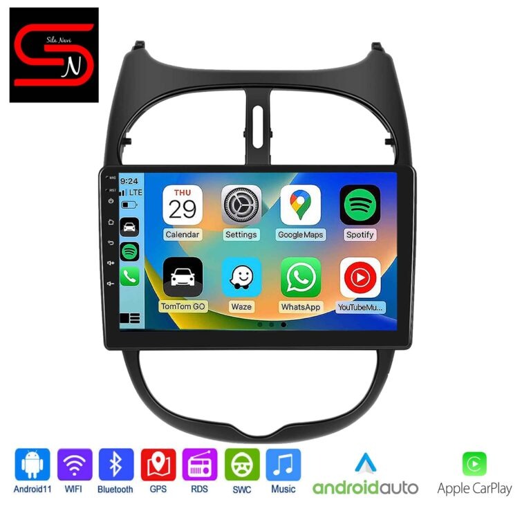 Peugeot 206/206 CC 2001-2016 Cirteon C2 Android Auto Radio GPS WiFi Bluetooth Carplay Android Auto