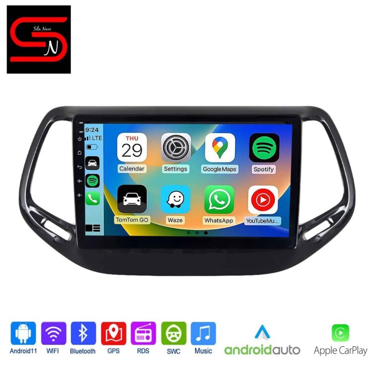 Jeep Compass 2016-2018 Android Auto Radio GPS WiFi Bluetooth Carplay Android Auto