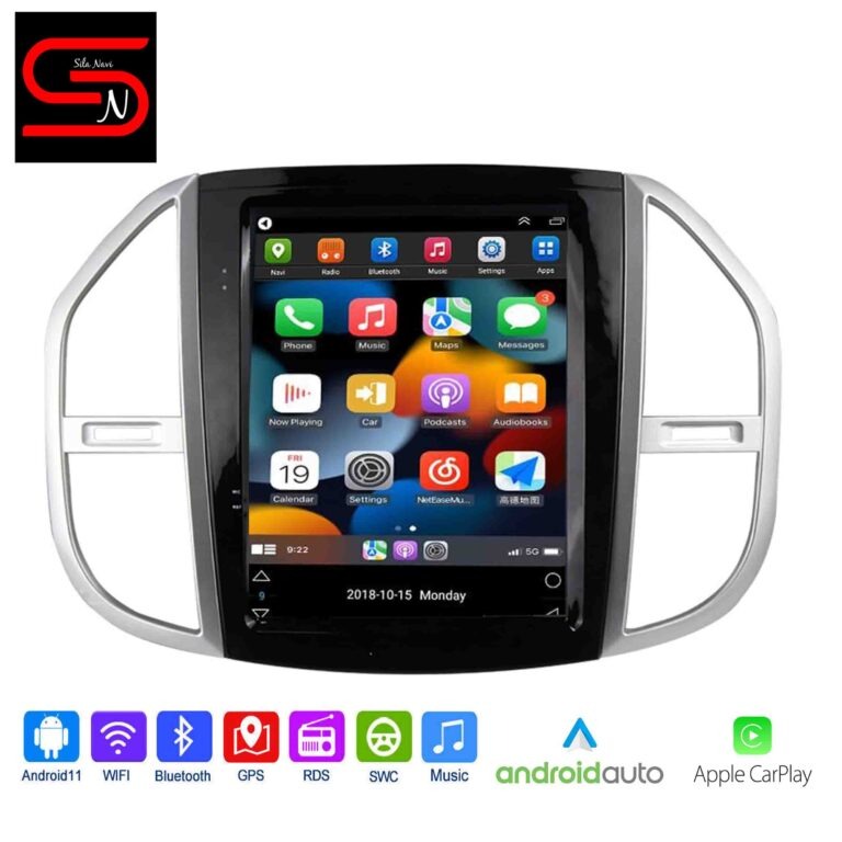 Mercerdes Benz Vito 2014-2020 9.7 Zoll Android Auto Radio GPS WiFi Bluetooth Carplay Android Auto