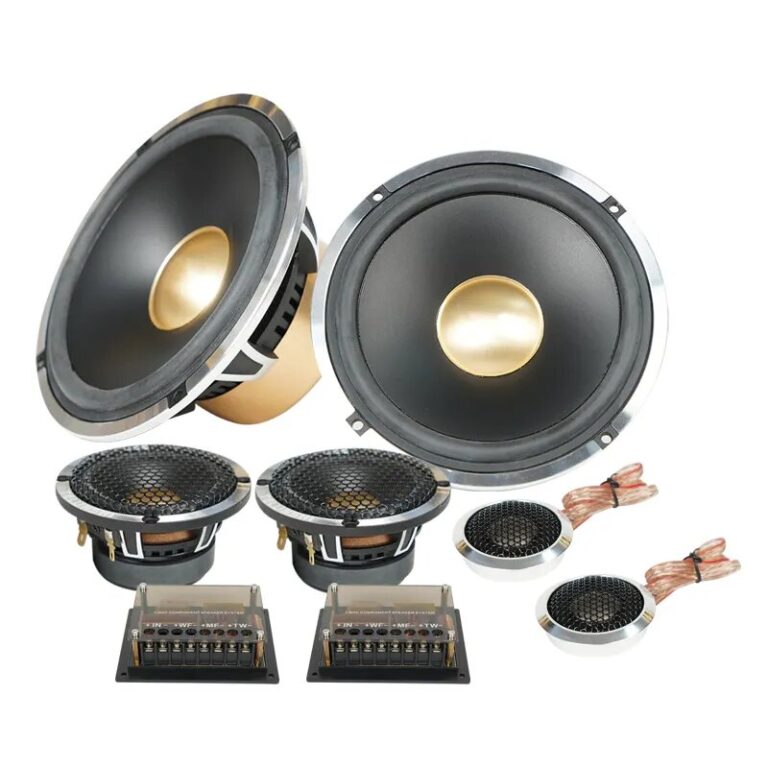 Auto Audio Türlautsprecher 6,5 Zoll – 3-Wege Komponenten mit Hochtöner & Crossover