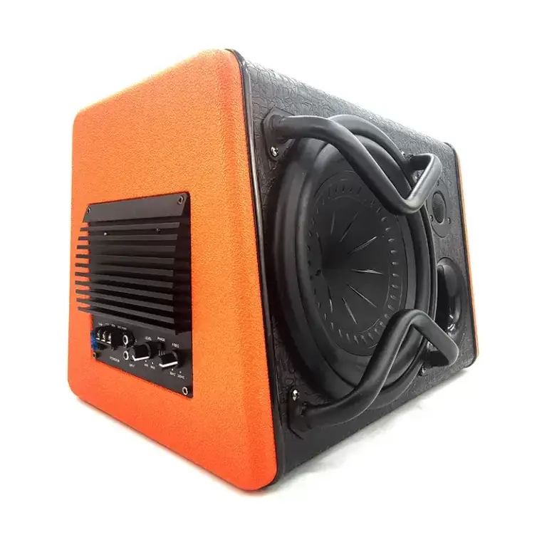 Auto-Subwoofer 10 Zoll mit Verstärker – Starker Bass bis 1500W, Ported Aktiv - Subwoofer