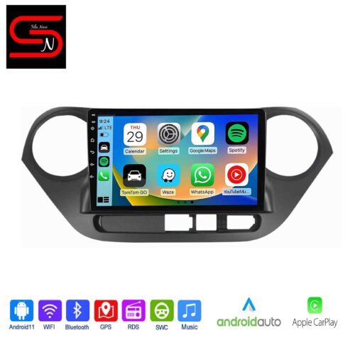 Hyundai i10 2014-2017 Android Auto Radio GPS Wi-Fi Bluetooth Carplay Android Auto