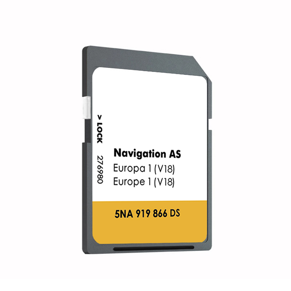 VW Navigations-SD-Karte Discover Media MIB1 – Europa V18 2024