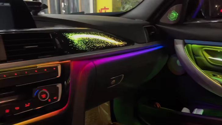 Ambientebeleuchtung Galaxy Art für BMW 3er F30 F31 F34 4er F32 F33 F36