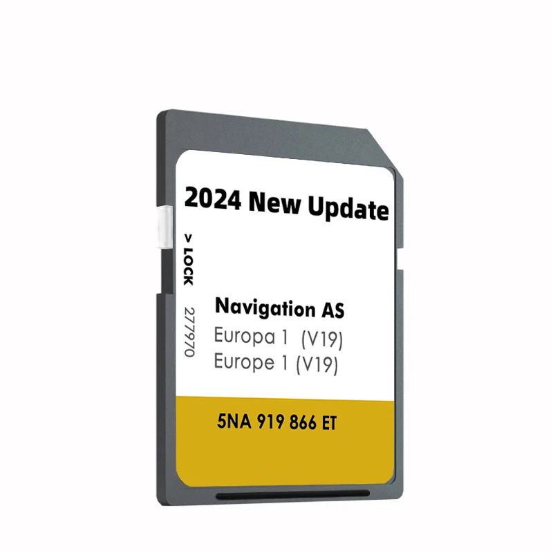 VW/ Skoda / SEAT Navi – Kartenupdate V19 Europa SD-Karte 2024